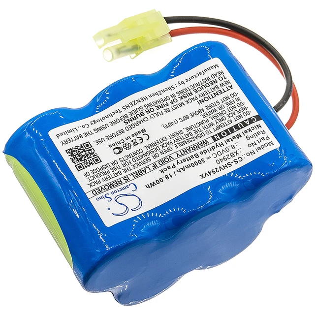 Alt view image 2 of 4 - Battery for Shark V1940 V2940 V2940C V2940CFS XB2940 Vacuum CS-SHV294VX 3000mAh