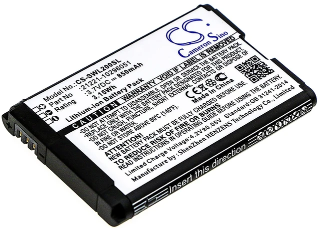 Main image of Battery for Siemens Rexton WL200AP REXTON SGI-WL200AP BLU RCU 21221-10296051