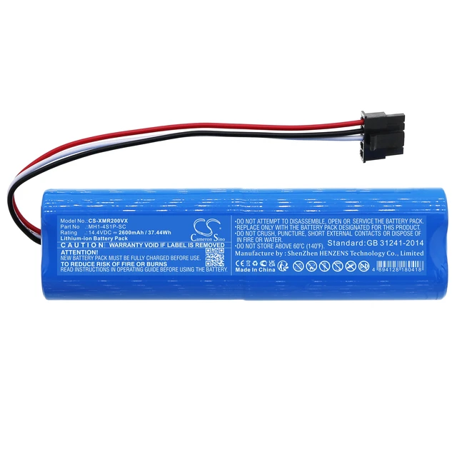 Alt view image 3 of 5 - Battery for Xiaomi Mijia 2 Haier MH1-4S1P-SC STYJ02YM INR21700 50E-4S1P-CRL200S+