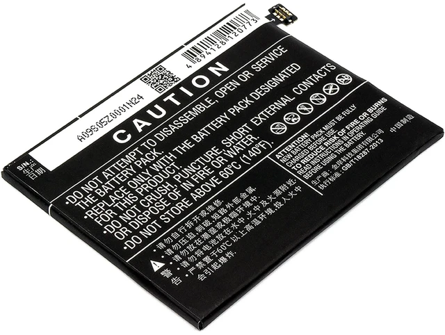 Alt view image 4 of 6 - Battery for ZTE Nubia M2 Lite X8 Z11 NX531 NX531J NX573J Li3829T44P6h806435