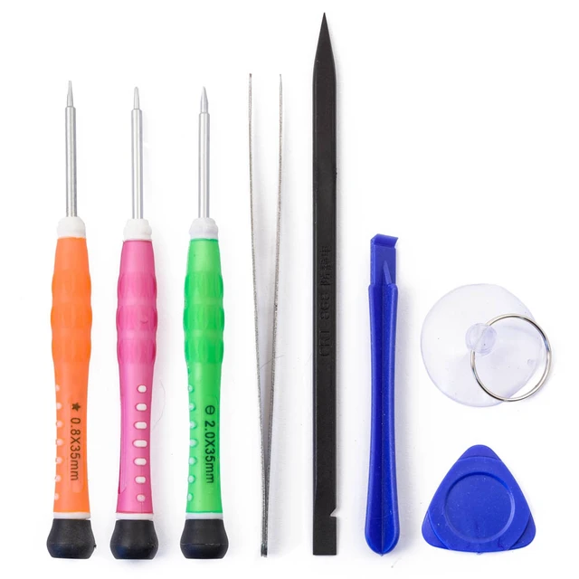 Main image of 8Pcs Tool Kit for all iPhone models - Includes Pentelobe Screwdriver & Tweezer