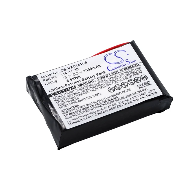 Alt view image 2 of 6 - Battery for Vancouver Vancouver/XC-141K 14-11-28 Lighting System CS-VXC141LS