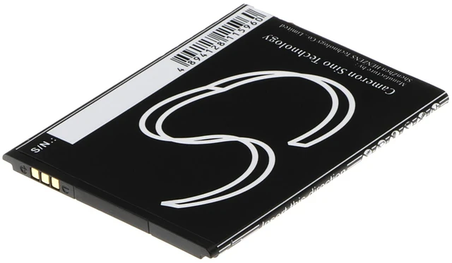 Alt view image 4 of 5 - Battery for KAZAM SFR Mobiwire Thunder 350L TH305L TH305L-XDFBH0000176 178067700