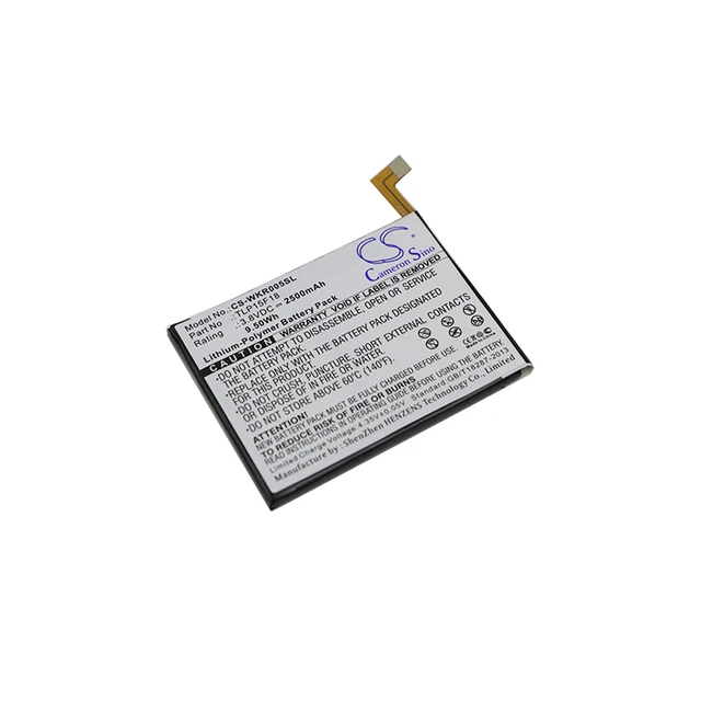 Main image of Battery for Wiko Rainbow Up 4G Dual SIM LTE TLP15F18 TLP15G07 CS-WKR005SL 3.8V