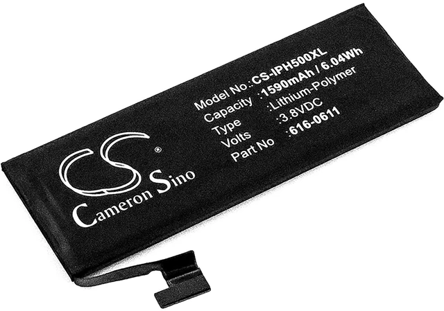 Main image of Battery for Apple A1428 A1429 iPhone 5 616-0610 616-0611 616-0613 LIS1491APPCS