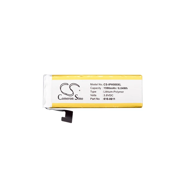 Alt view image 5 of 6 - Battery for Apple A1428 A1429 iPhone 5 616-0610 616-0611 616-0613 LIS1491APPCS