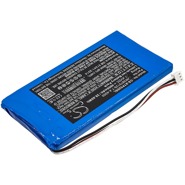 Alt view image 2 of 5 - Battery for XTOOL P52 JW3970125-7.4-4000 Diagnostic Scanner CS-XTP520SL 4000mAh