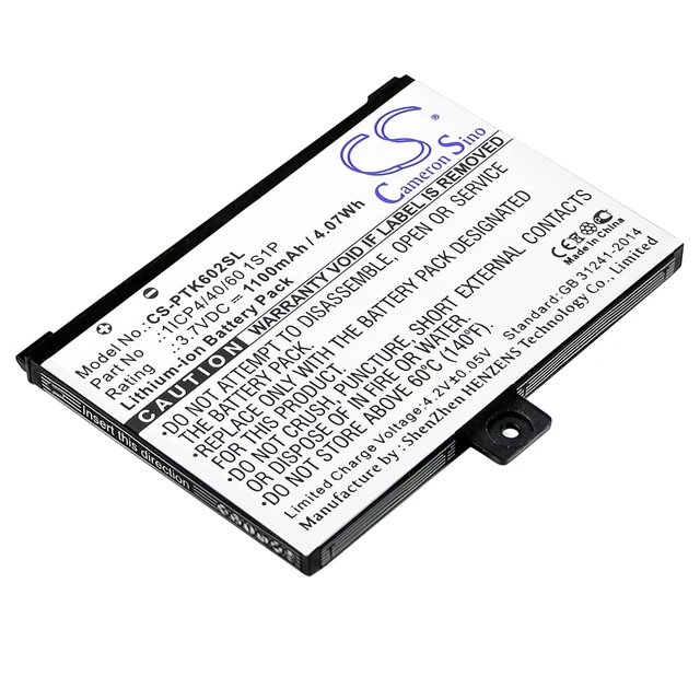 Main image of Battery for Pocketbook Pro 602 603 612 902 903 912 920 920.W 1ICP4/40/60 1S1P