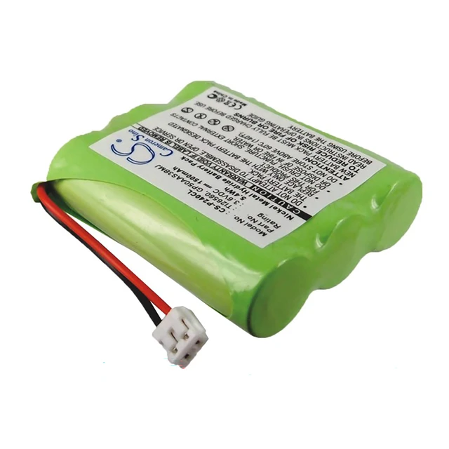 Alt view image 2 of 6 - Battery for GP GP60AAS3BMJ GE GES-PCF03 TL26560 Sanyo AT&T 2414 3300 3301 91076