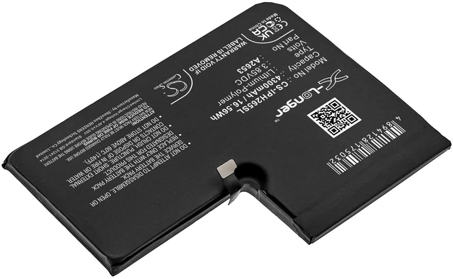 Alt view image 2 of 5 - Battery for Apple iPhone 13 Pro Max 5G A2645 A2653 A2641 A2643 A2644 A2645 A2484