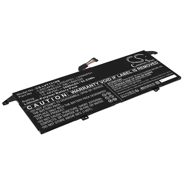 Main image of Battery for Lenovo ThinkBook 13x ITG L20C4PD1 L20D4PD1 L20M4PD1 SB11B65324