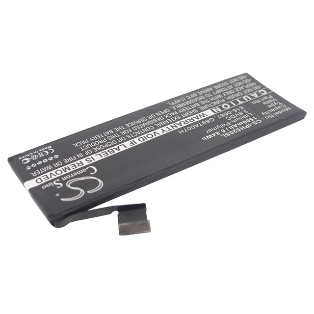 Alt view image 2 of 6 - Battery for Apple iPhone 5C A1456 A1507 A1532 616-0667 G69TA007H PP11AT11S-1