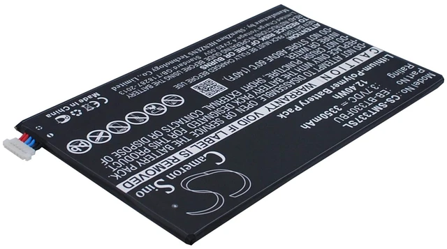 Alt view image 3 of 6 - Battery for Samsung Galaxy Tab 4 8.0 Tab4 8.0" SM-T330NU SM-T337A EB-BT330FBU