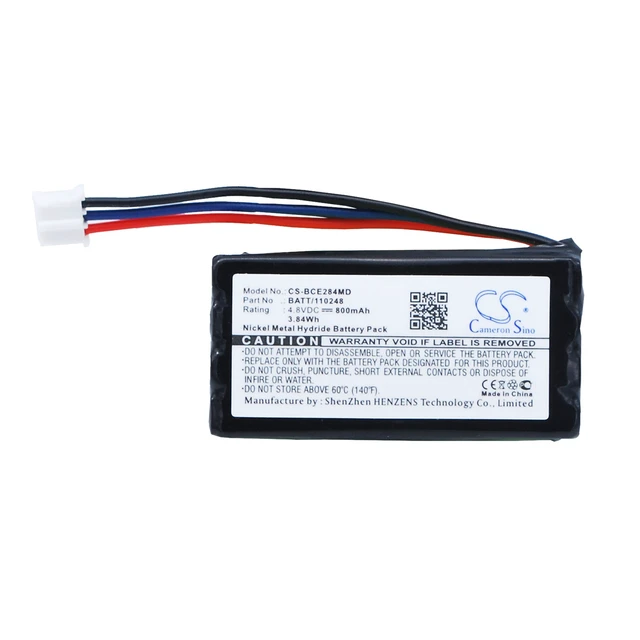 Alt view image 5 of 6 - Battery for Biocam Dermogenius Basic 120284 BATT/110248 CS-BCE284MD 800mAh