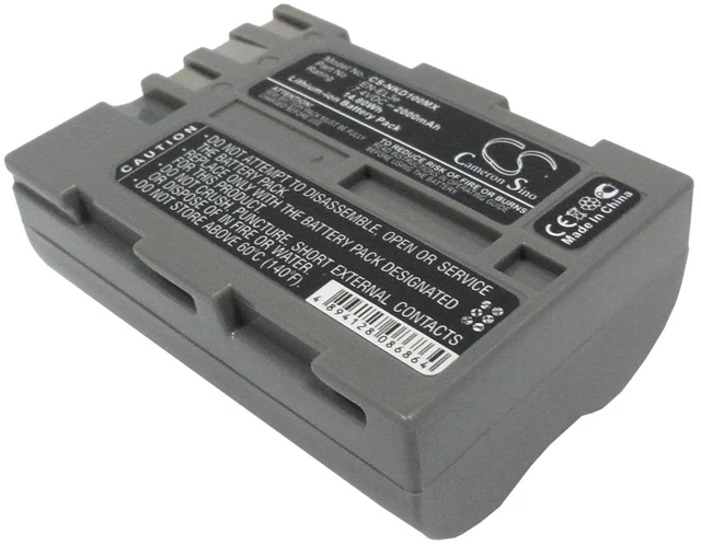 Main image of Battery for Nikon D100 D200 D300 D300S D50 D70 D700 D70s D80 D90 D900 EN-EL3e