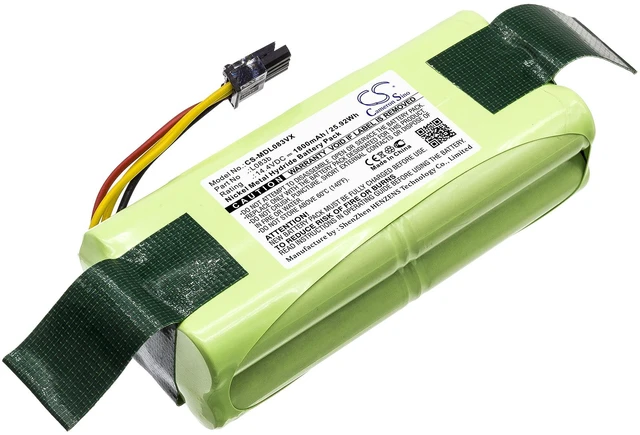 Main image of Vacuum Battery for Midea L083b R1-L081A R1-L083B R1-L085B 14.4V 1800mAh Ni-MH