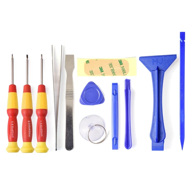 Main image of 12pcs Toolkit Opening Tools for Laptop Premium screwdriver set iphone, notebook