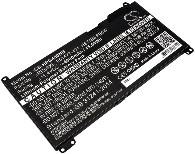 Main image of Battery for HP MT20 ProBook 430 G4 440 851610-850 851610-855 RR03048XL RR03XL
