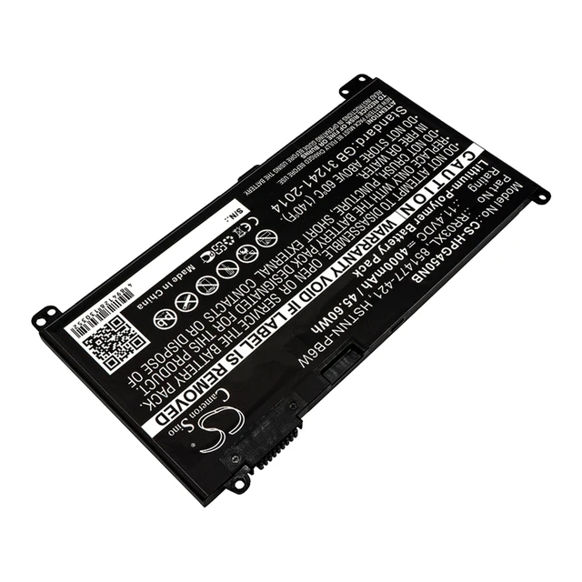 Alt view image 2 of 3 - Battery for HP MT20 ProBook 430 G4 440 851610-850 851610-855 RR03048XL RR03XL