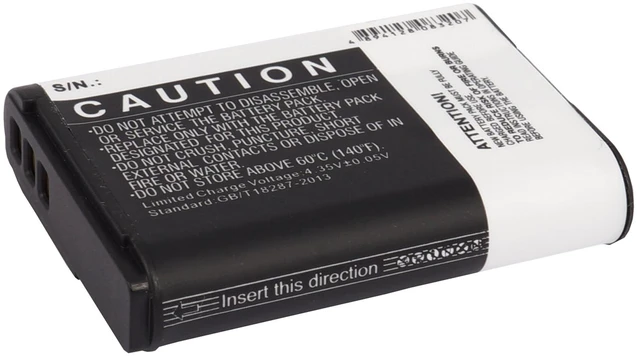 Alt view image 4 of 5 - Battery for Nikon Coolpix P900 P900s S810c P600 P610 P610s EN-EL23 3.8v 1700mAh