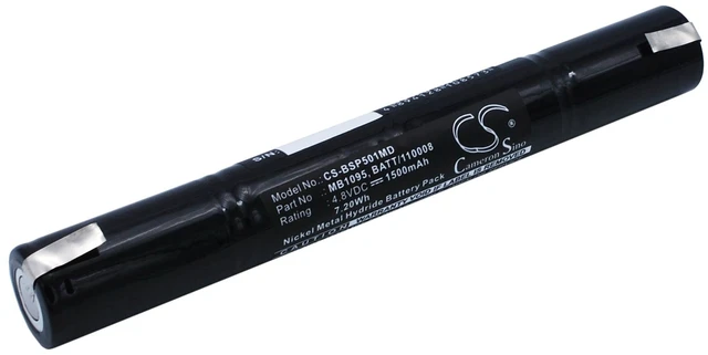 Main image of Battery for Bosch Spiro 501 120008 BATT/110008 MB1095 CS-BSP501MD 4.8v 1500mAh