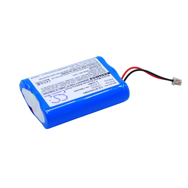 Alt view image 3 of 6 - Battery for BrandTech Multichannel Transferpette 705500 CS-BTH500MD 3.6v 700mAh