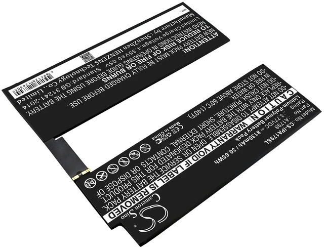 Alt view image 2 of 3 - Battery for Apple A1701 A1709 A1852 iPad Pro 10.5 2017 10.5" MPDY2LL/A A1798