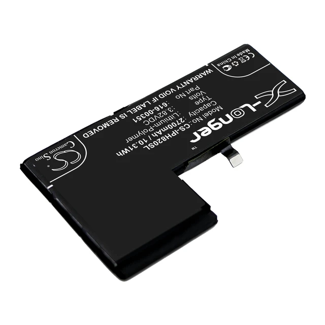 Alt view image 2 of 4 - Battery for Apple iPhone X 10 MQA52LL/A MQA62LL/A MQA82LL/A MQA92LL/A 616-00351