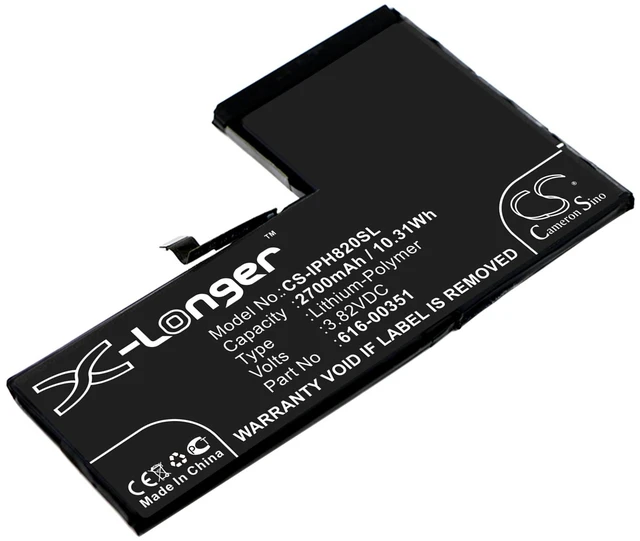 Main image of Battery for Apple iPhone X 10 MQA52LL/A MQA62LL/A MQA82LL/A MQA92LL/A 616-00351