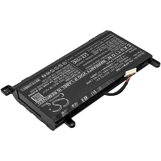 Alt view image 2 of 4 - Battery for HP Omen 17-an 922753-421 922976-855 922977-855 HSTNN-LB8B TPN-Q195