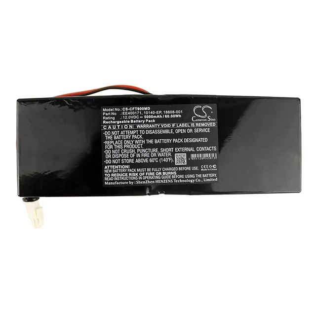 Alt view image 3 of 4 - Battery for CareFusion LTV1150 LTV1200 LTV900 LTV950 10140-EP 18608-001 EE400171