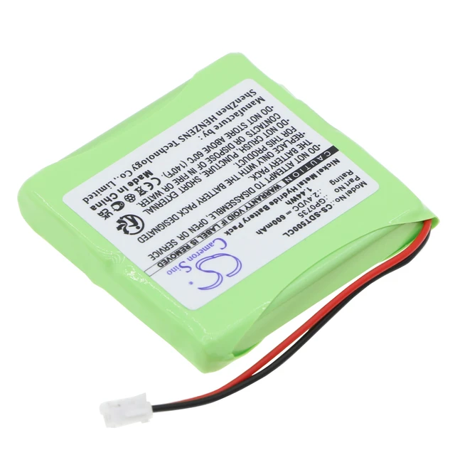 Alt view image 2 of 6 - Battery for GP BTI CP77 GP0747 VTECH Audioline T-Mobile GP0827 GP0735 5M702BMX