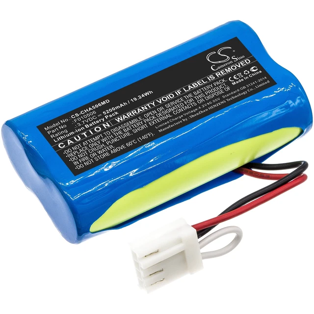 Main image of Battery for Cardinal Kangaroo Joey Feeding Pump F010506 CS-CHA506MD 5200mAh
