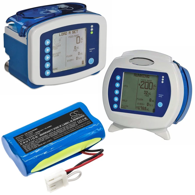 Alt view image 6 of 6 - Battery for Cardinal Kangaroo Joey Feeding Pump F010506 CS-CHA506MD 5200mAh