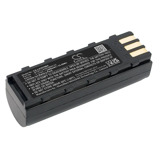 Alt view image 6 of 7 - Battery for Honeywell 8800 Motorola Symbol LS3578 21-62606-01 BTRY-LS34IAB00-00