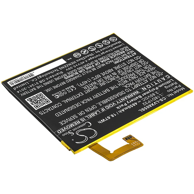 Alt view image 2 of 4 - Battery for Lenovo Smart Tab M10 TB-X605F TB-X605FC X605 X605C L18D1P32 Tablet