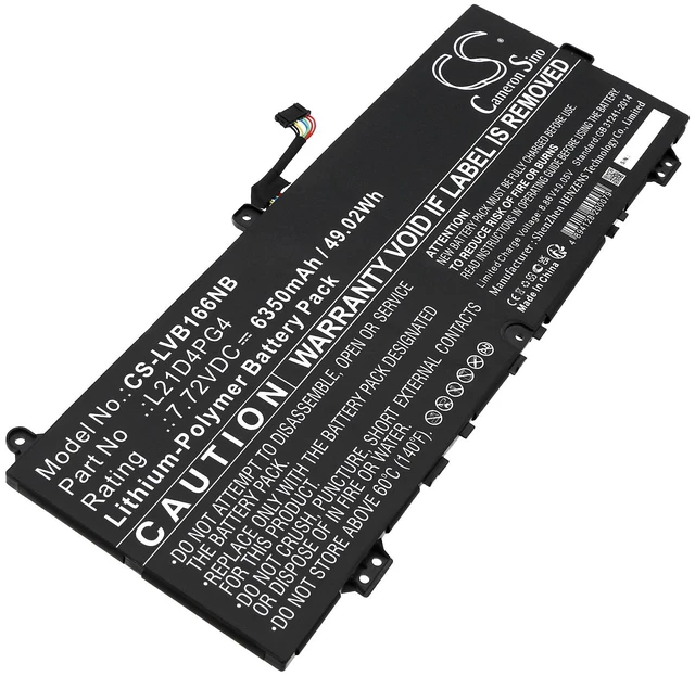 Main image of Battery for Lenovo ThinkBook 16 G6 IRL-21KH006HUA L20C4PG4 L21D4PG4 L21M4PG4