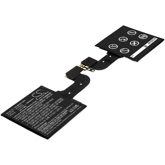 Main image of Battery for Microsoft Surface Book 2 1793 15 DYNH01 Tablet CS-MCR179SL 7.57v