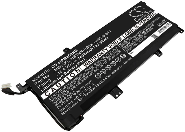 Main image of Battery for HP Envy 15-aq004ur x360 M6 844204-850 844204-855 MB04055XL MB04XL