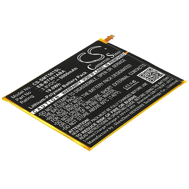 Main image of Battery for Samsung Galaxy Tab E Nook 9.6 SM-T560 T565 EB-BT561ABA EB-BT561ABE