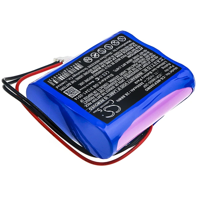 Alt view image 2 of 5 - Battery for Econet Compact 2 3 CS-MEP200MD 11.1v 2600mAh 28.86Wh