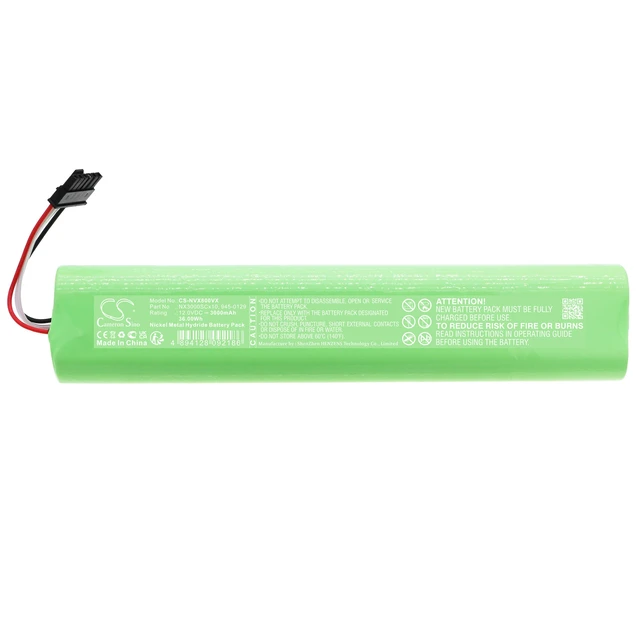 Alt view image 3 of 6 - Battery for Neato 945-0129 NX3000SCx10 945-0179 Botvac 70e 75 80 85 D75 D80 D85