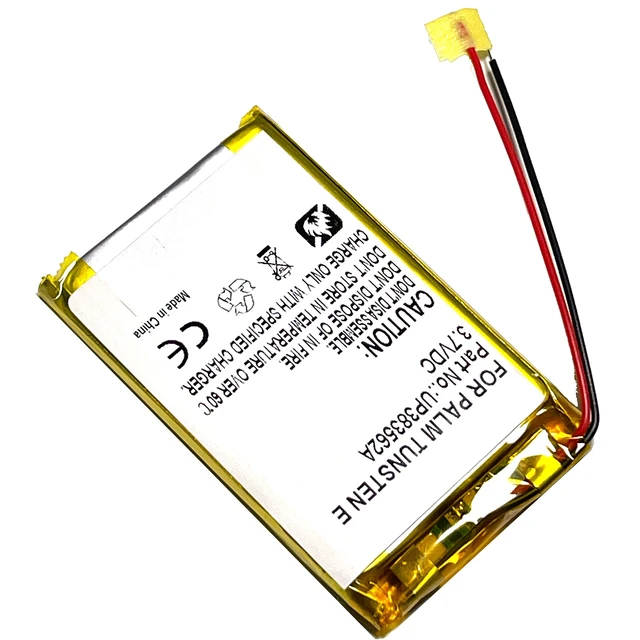 Alt view image 2 of 4 - Battery for Palm Tungsten E, T5, TX, PDA - UP383562A US383562A A6 Li-Polymer