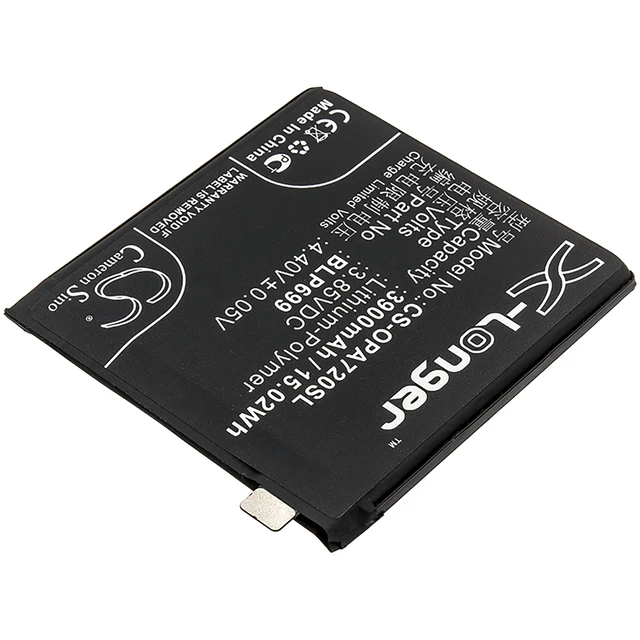 Alt view image 2 of 4 - Battery for OnePlus BLP699 7 Pro GM1910 Premium Edition Dual SIM GM1915 GM1913