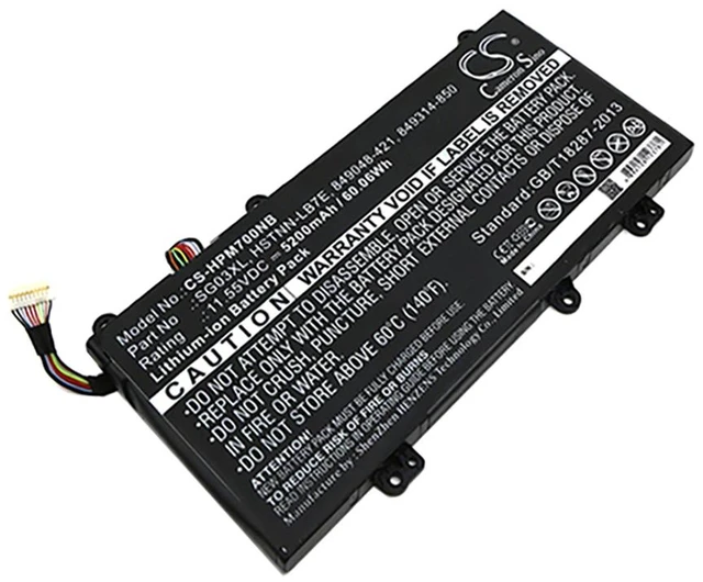 Main image of Battery for HP 17-U000 ENVY SG03XL 849314-850 849315-856 849314-856 849315-850