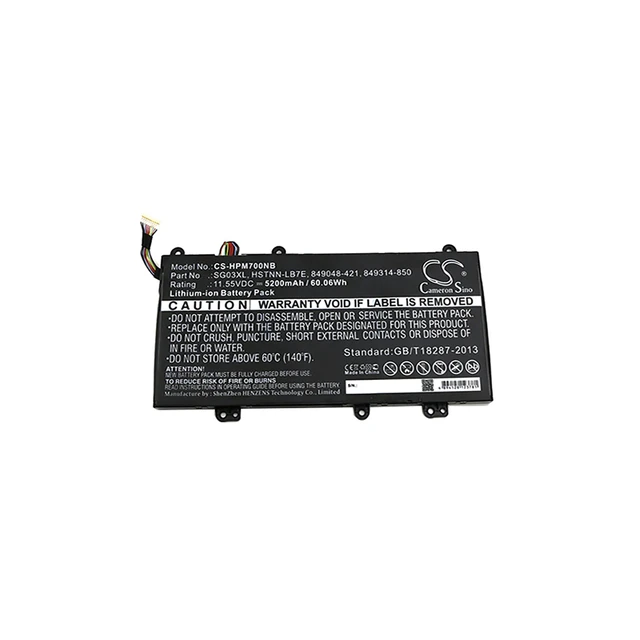 Alt view image 3 of 4 - Battery for HP 17-U000 ENVY SG03XL 849314-850 849315-856 849314-856 849315-850