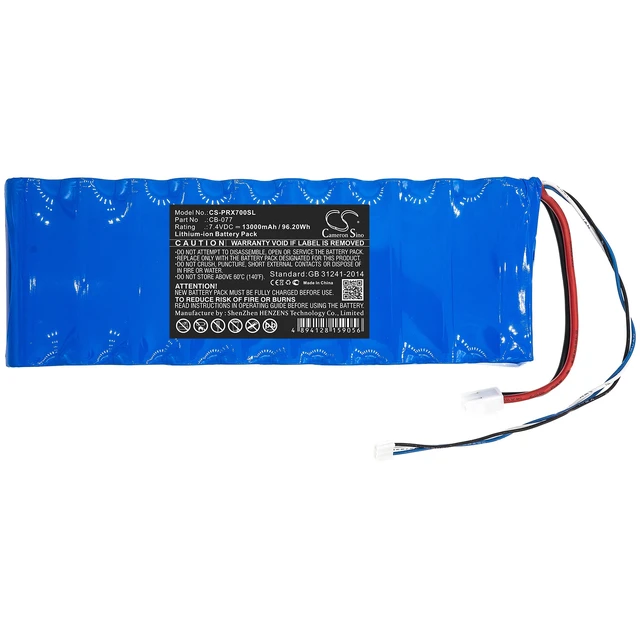 Alt view image 3 of 5 - Battery for Promax automatic satellite level meters TV Explorer II II+ US CB-077