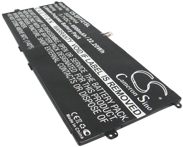Main image of Battery for Sony GPT121 SGPT121US/S Tablet S SGPBP04 CS-SPT121SL 6000mAh 22.20Wh