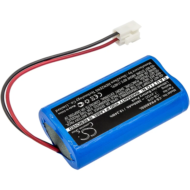 Alt view image 2 of 4 - Battery for Promax 8 Premium CATV TV Antenna Analyser CB-076 CS-PRX800SL 2600mA