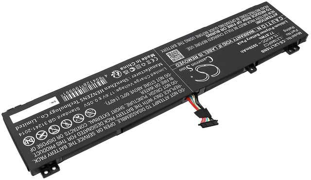 Alt view image 2 of 5 - Battery for Lenovo Legion 7 16IAX7 L21C4PC2 L21L4PC2 L21M4PC2 CS-LVL716NB 15.44V